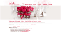 Desktop Screenshot of dekori.pl